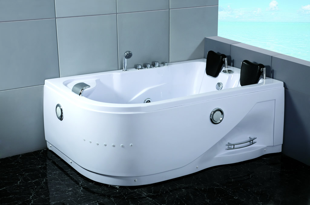 Details About Two 2 Person Indoor Whirlpool Hot Batht Tub Jetted Massage Bathtub Hydrotherapy