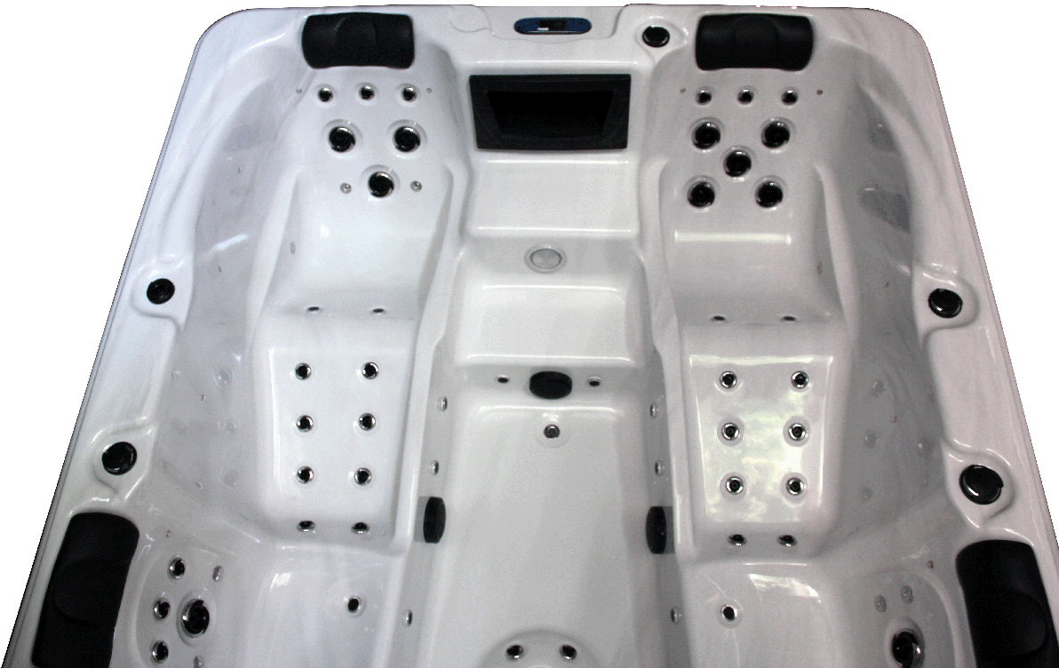 dual pool lounger